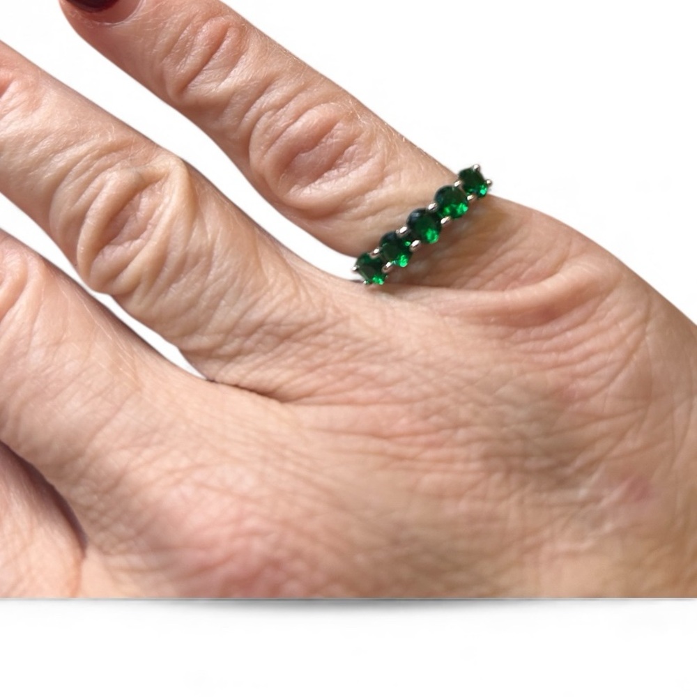 Green Gemstone Ring